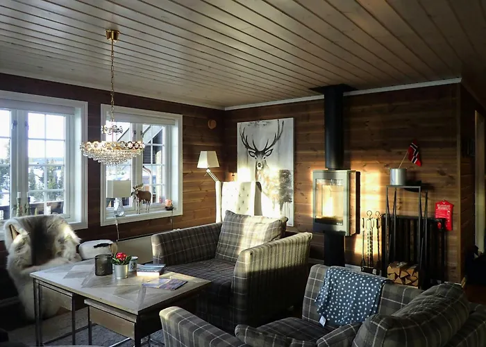 Mountain With Views Over Nesfjellet Nesbyen